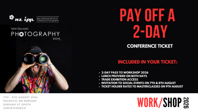 PAY OFF A 2-DAY CONFERENCE TICKET