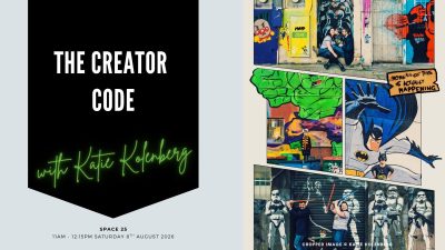 Saturday 11am: THE CREATOR CODE with Katie Kolenberg