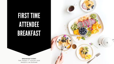 First Time Attendees Breakfast